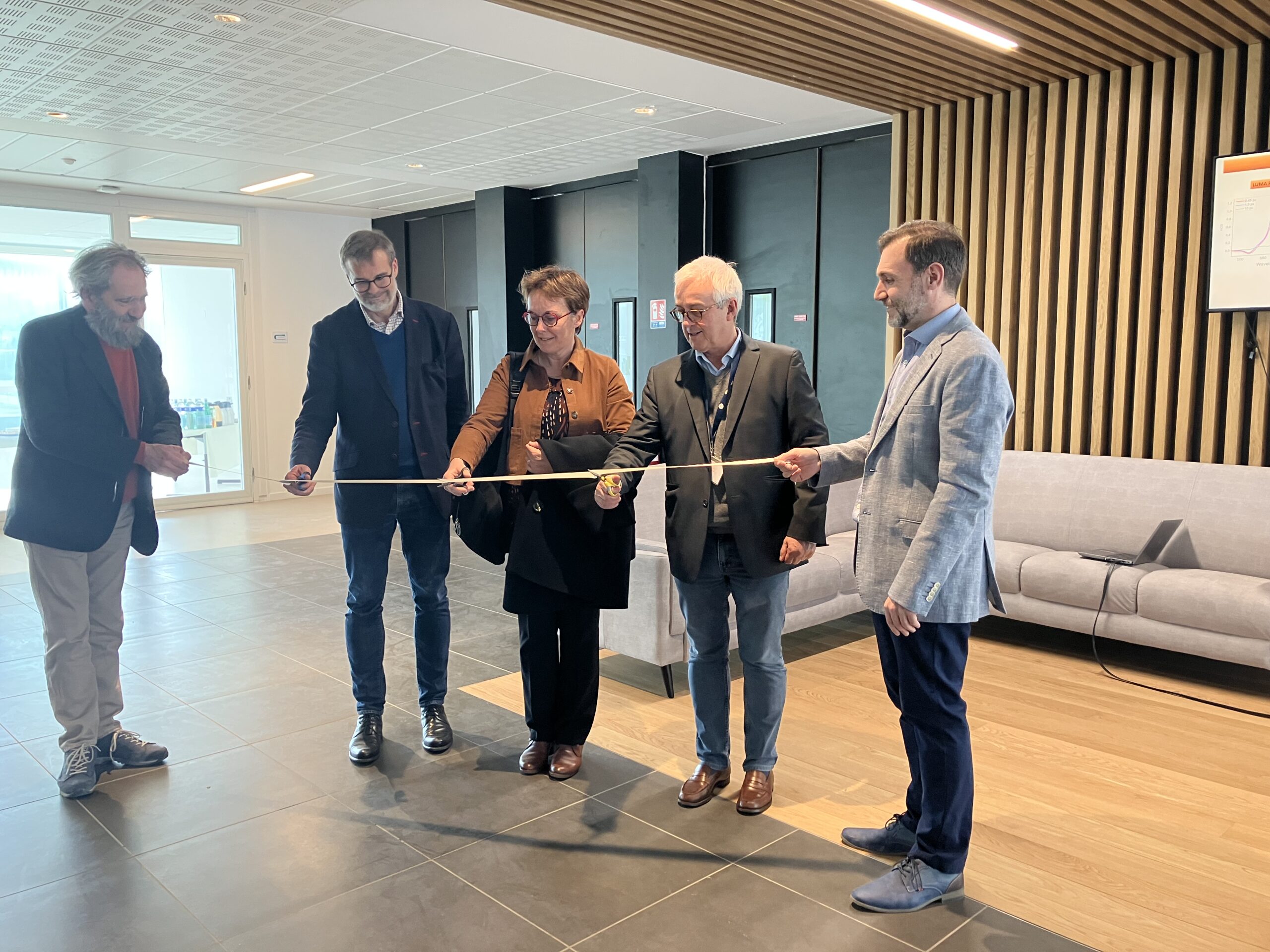 Inauguration de la plateforme de résonance Raman stimulé femtoseconde à l’I2BC