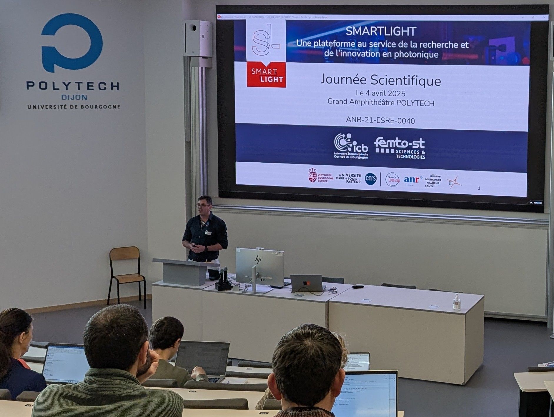 Journée annuelle de la plateforme SMARTLIGHT de l’ICB et Femto-ST à Dijon