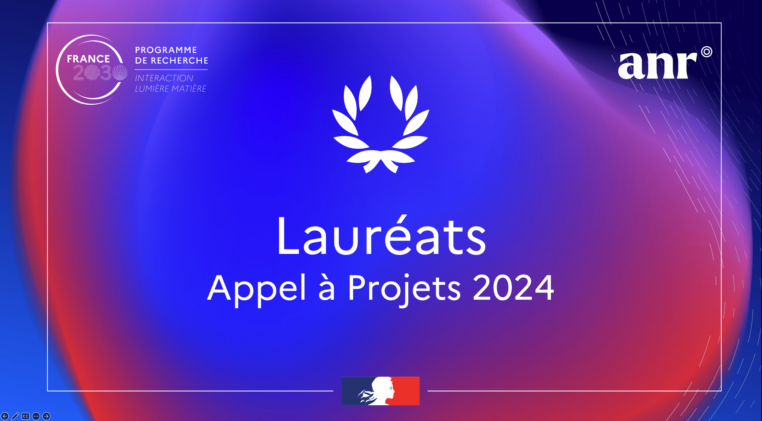 Résultats AAP 2024